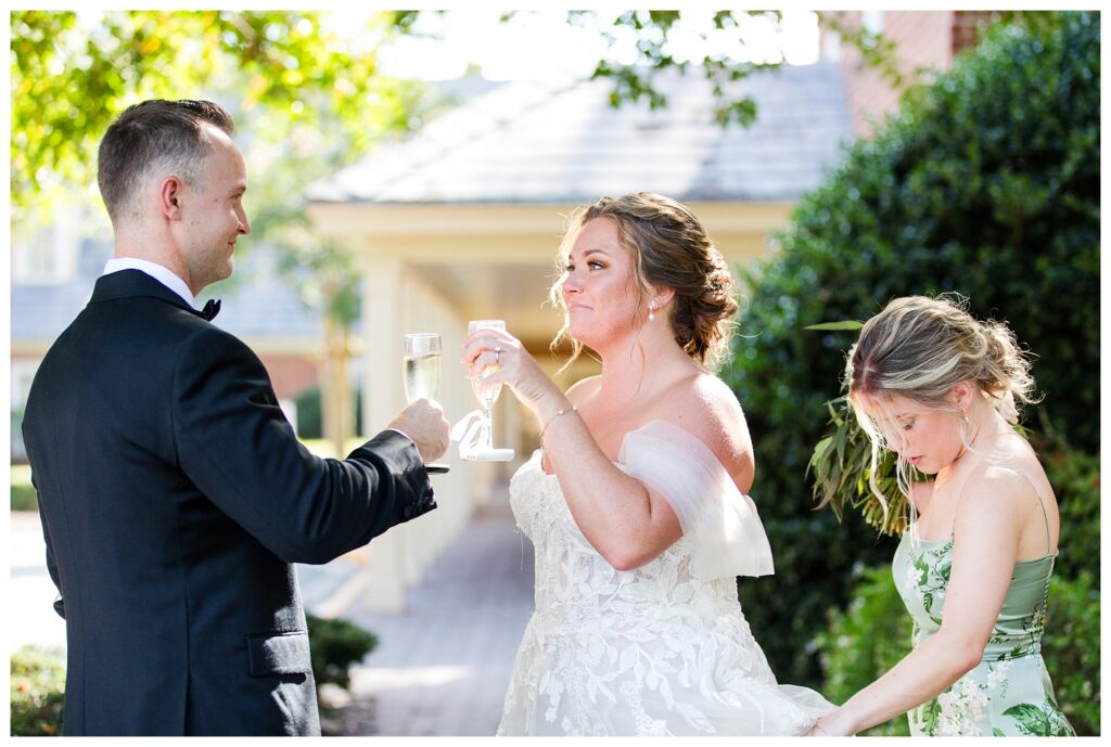 Alexis & Christian | Norfolk Botanical Gardens Wedding