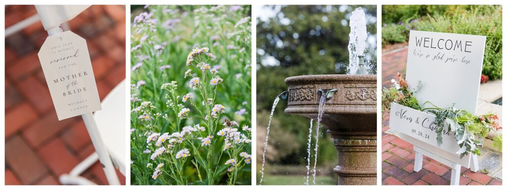 Alexis & Christian | Norfolk Botanical Gardens Wedding