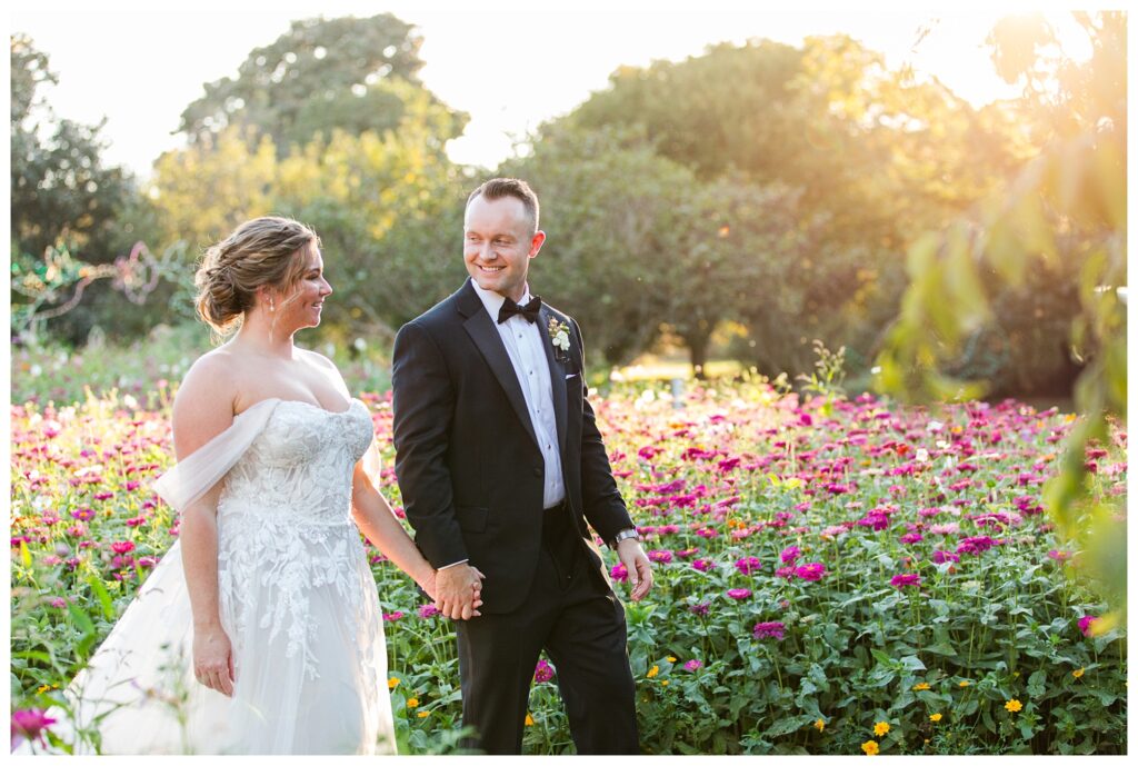 Alexis & Christian | Norfolk Botanical Gardens Wedding