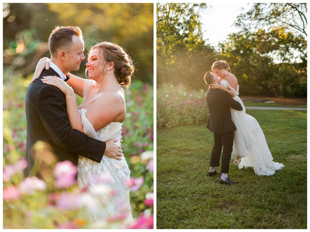 Alexis & Christian | Norfolk Botanical Gardens Wedding