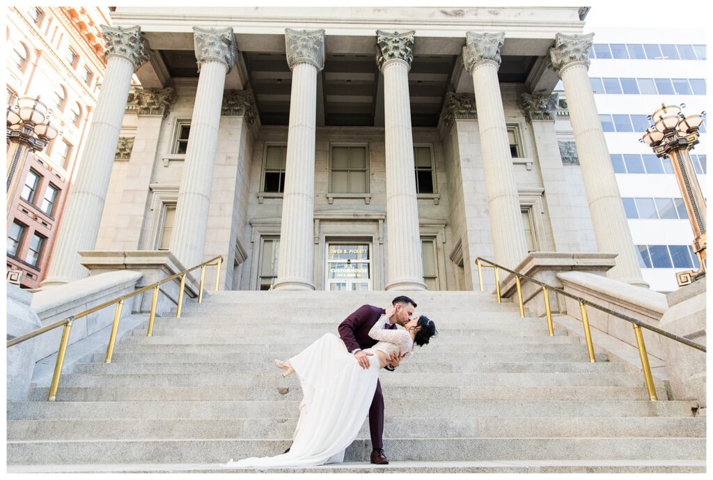 Sara & Matt | The Town Point Club Norfolk Virginia