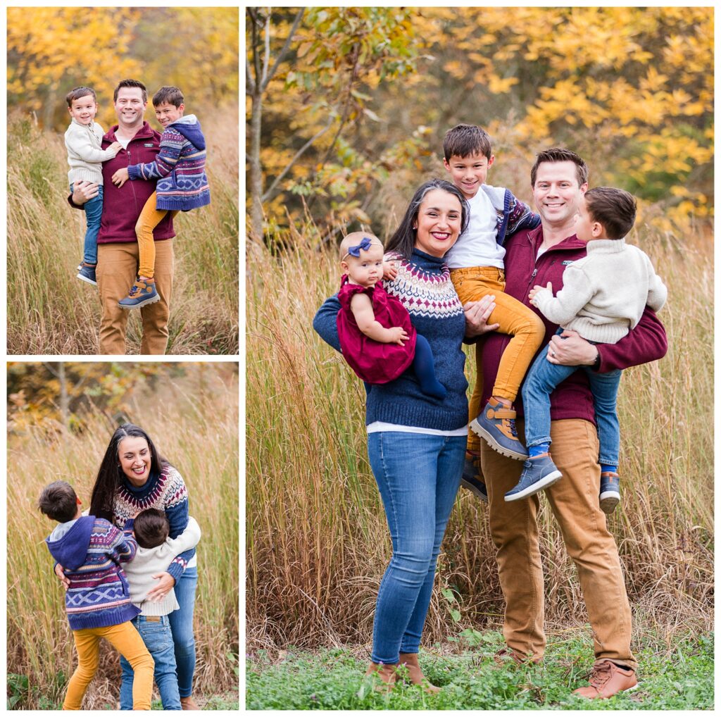 Norfolk Botanical Gardens Extended Family Portrait Session