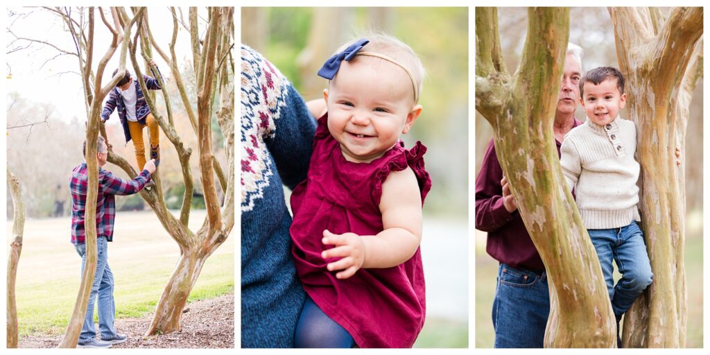 Norfolk Botanical Gardens Extended Family Portrait Session