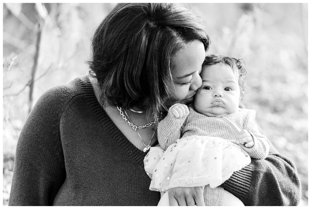 Connie, Aaron, Scarlett and little Miss Emma | First Landing Family Portrait session