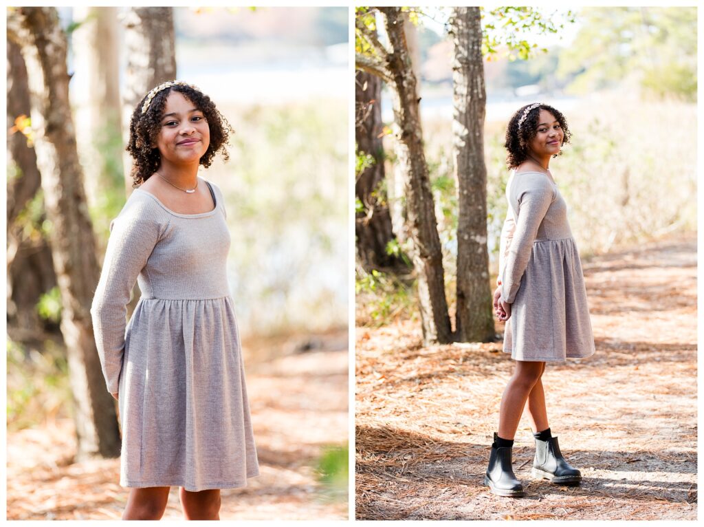 Connie, Aaron, Scarlett and little Miss Emma | First Landing Family Portrait session