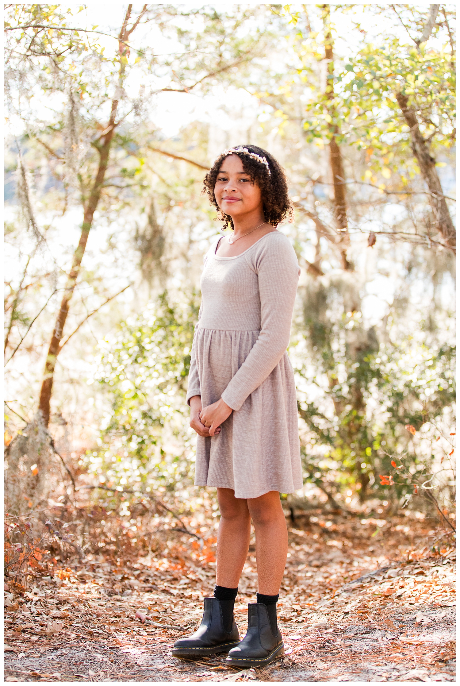 Connie, Aaron, Scarlett and little Miss Emma | First Landing Family Portrait session