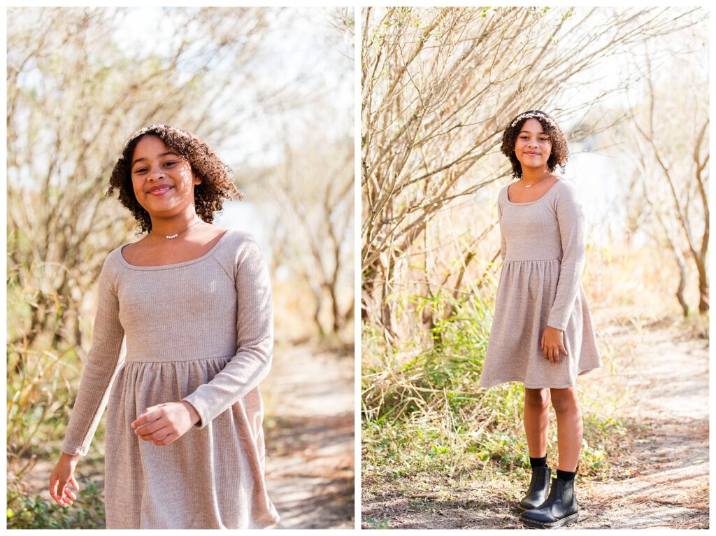 Connie, Aaron, Scarlett and little Miss Emma | First Landing Family Portrait session