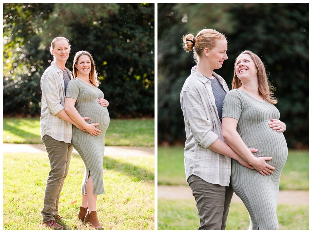 Andrea, Kasey, Ethan | Norfolk Botanical Gardens Family and Maternity Portrait session