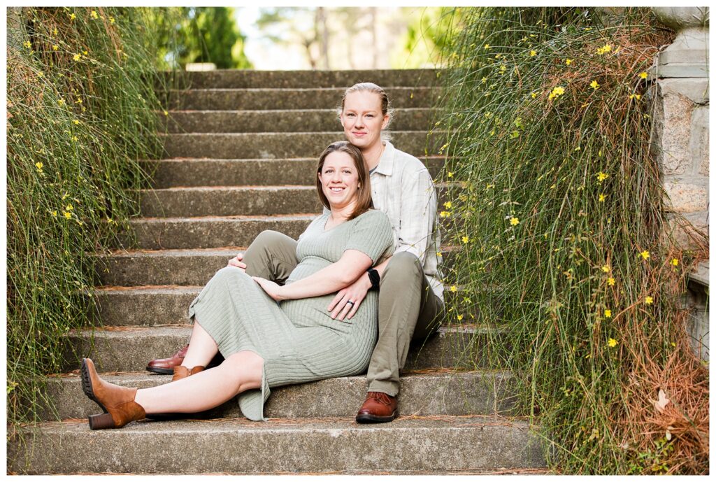 Andrea, Kasey, Ethan | Norfolk Botanical Gardens Family and Maternity Portrait session