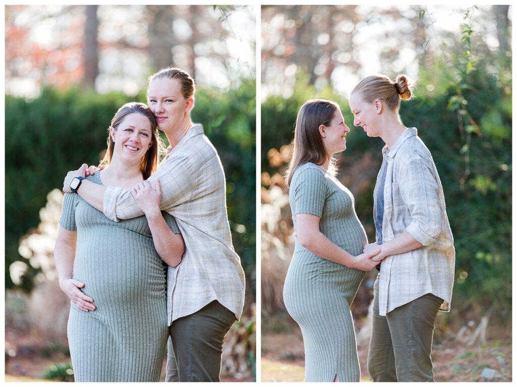 Andrea, Kasey, Ethan | Norfolk Botanical Gardens Family and Maternity Portrait session