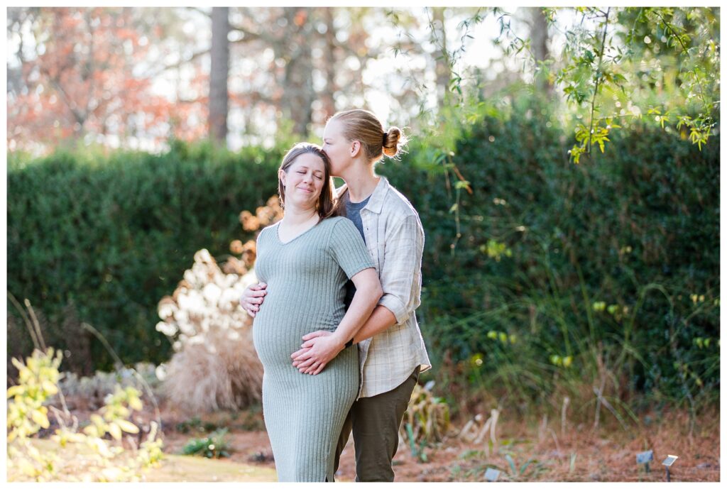 Andrea, Kasey, Ethan | Norfolk Botanical Gardens Family and Maternity Portrait session