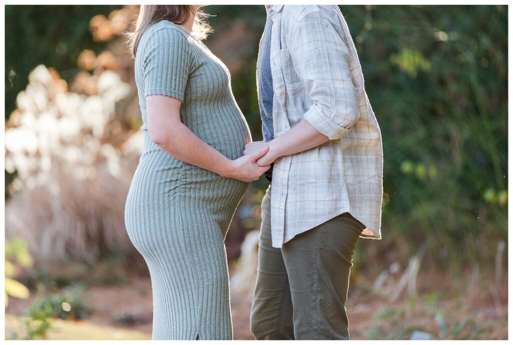 Andrea, Kasey, Ethan | Norfolk Botanical Gardens Family and Maternity Portrait session