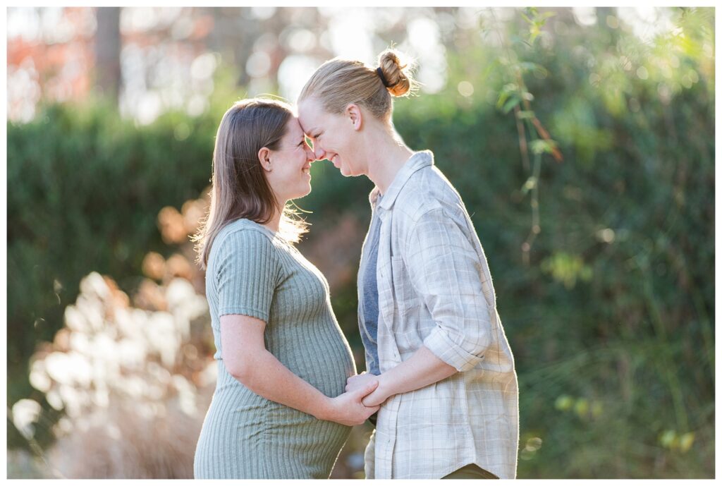 Andrea, Kasey, Ethan | Norfolk Botanical Gardens Family and Maternity Portrait session