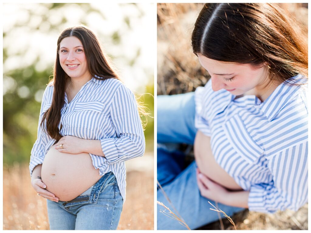 Harleigh is having a BABY! | Brock Environmental center Maternity session