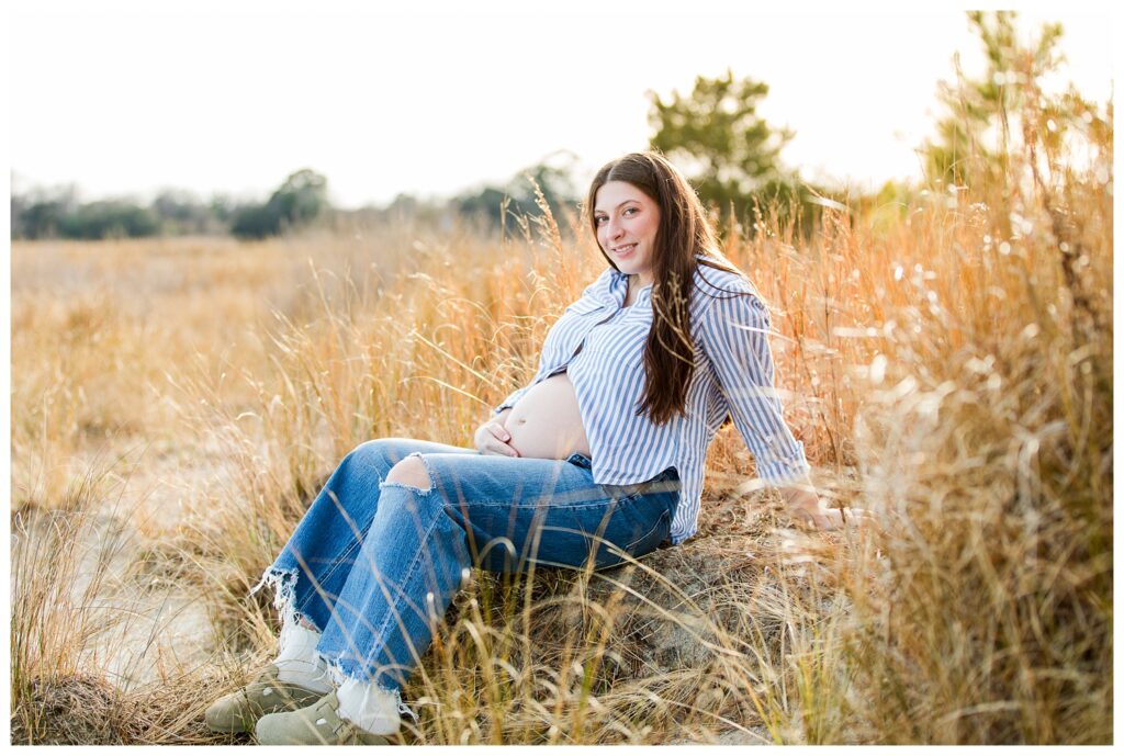 Harleigh is having a BABY! | Brock Environmental center Maternity session