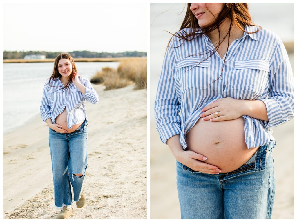 Harleigh is having a BABY! | Brock Environmental center Maternity session