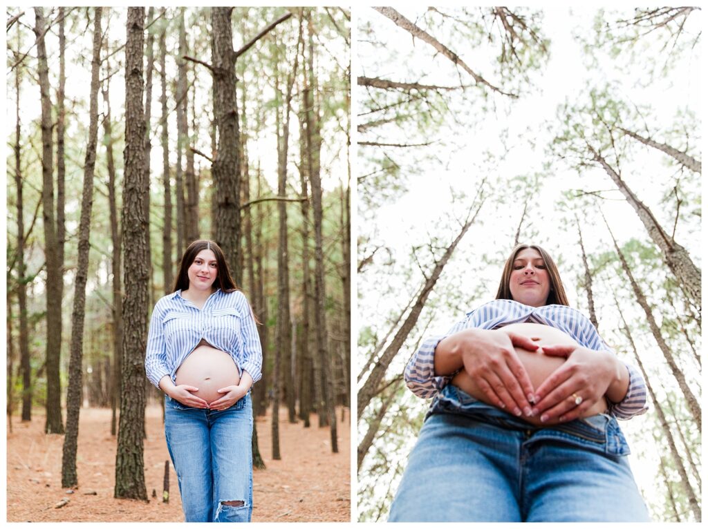 Harleigh is having a BABY! | Brock Environmental center Maternity session