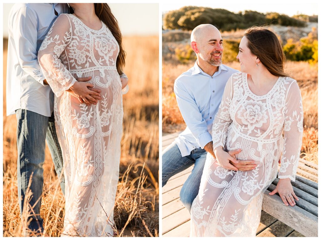 Deanna & Kevin | Virginia Beach Maternity Session