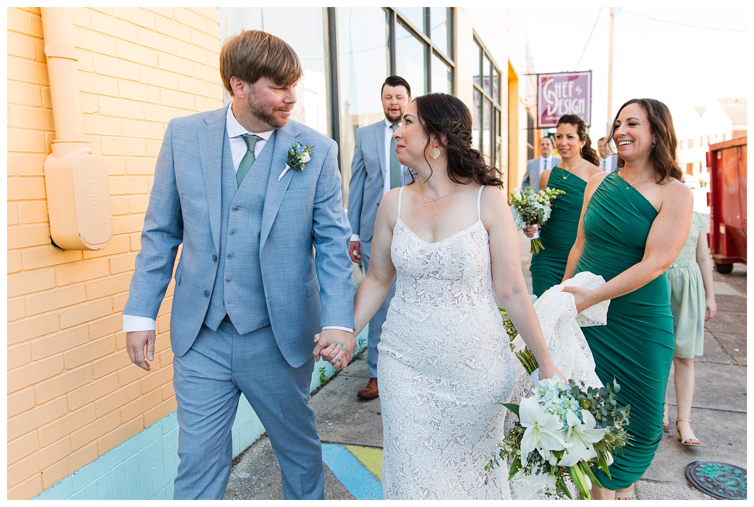 Ashley & Mel | Neon House Wedding Norfolk Virginia