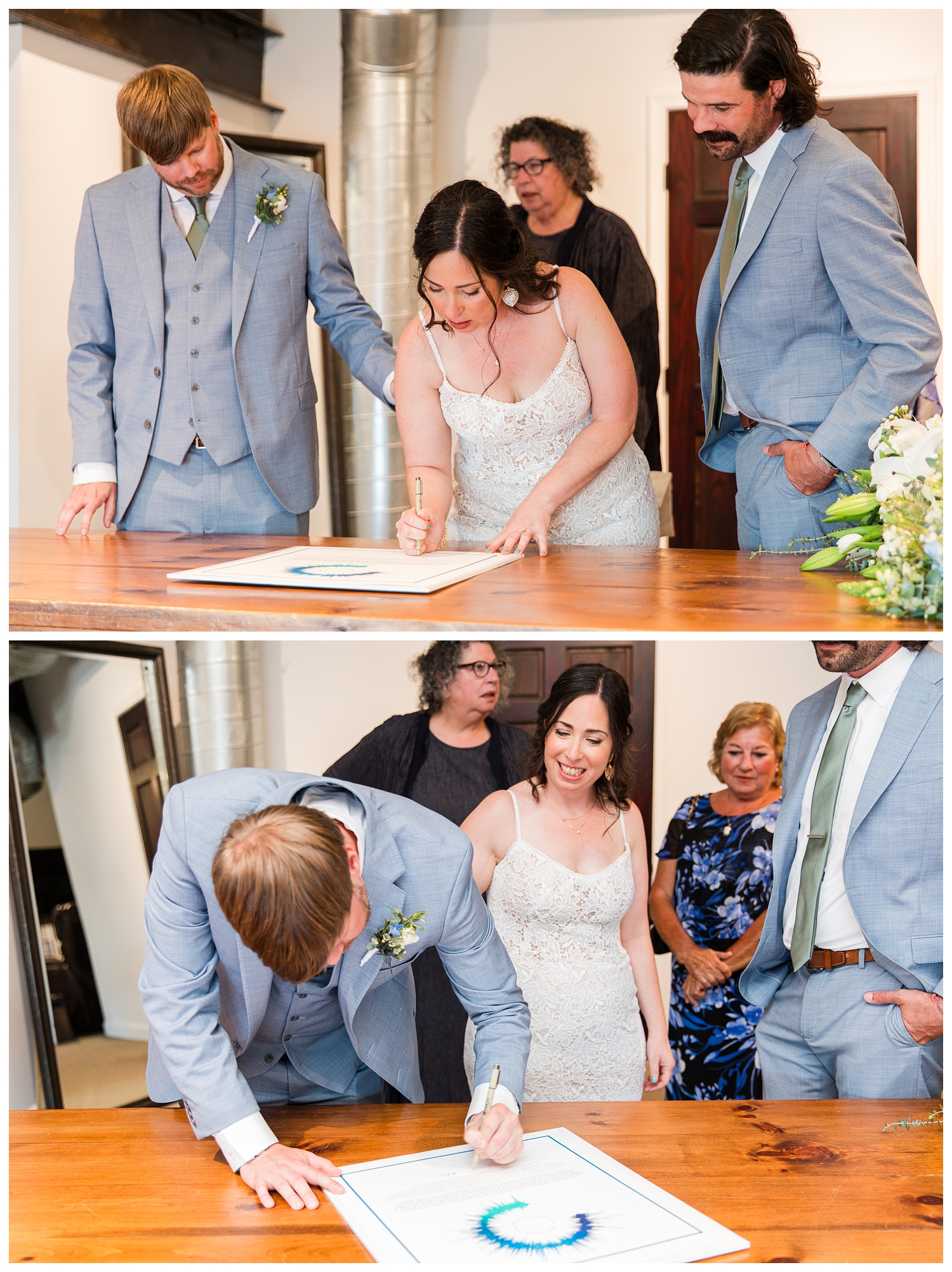 Ashley & Mel | Neon House Wedding Norfolk Virginia