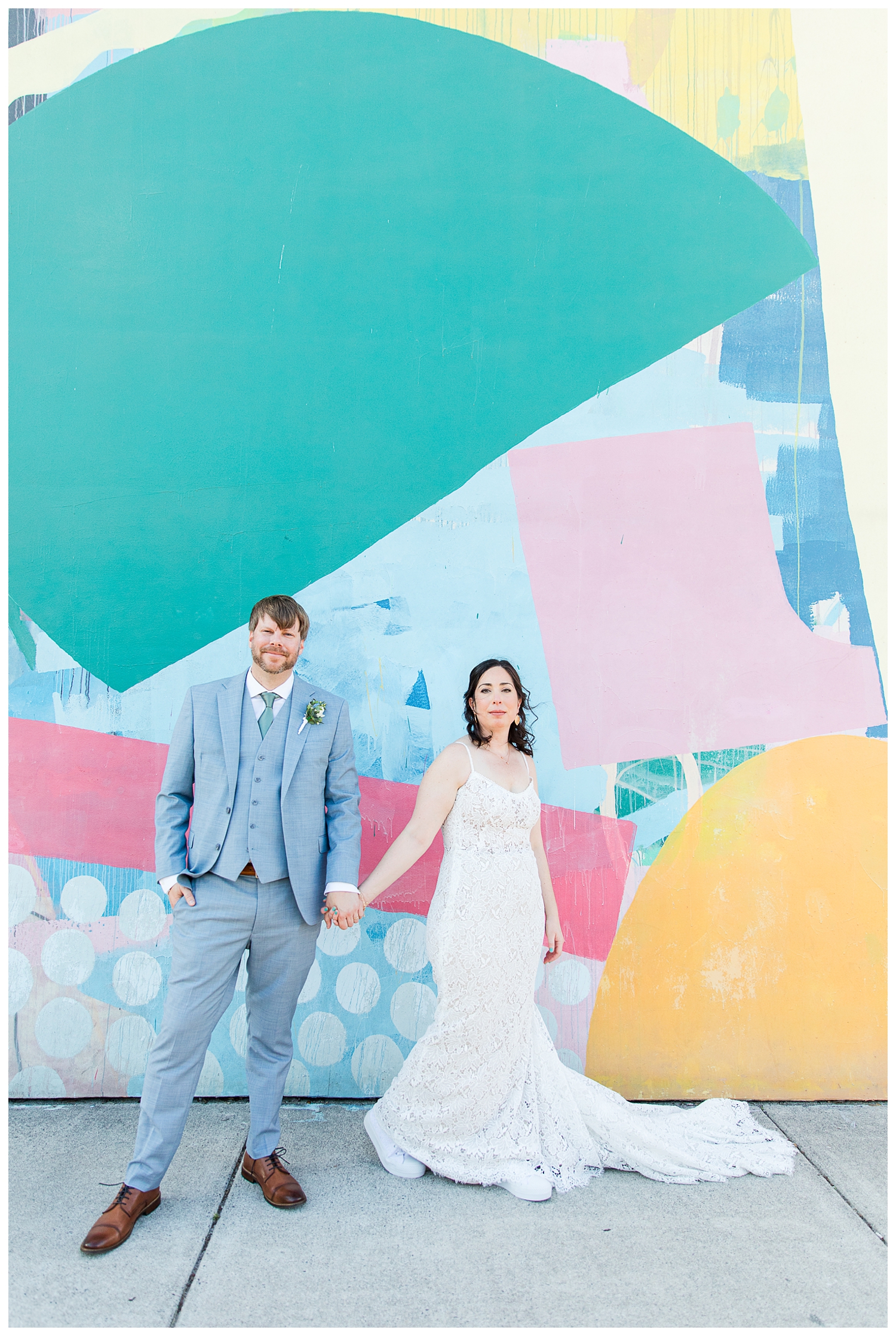 Ashley & Mel | Neon House Wedding Norfolk Virginia