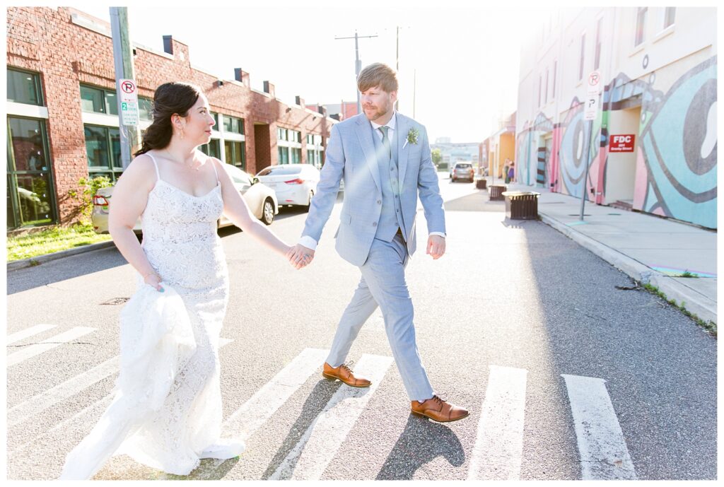 Ashley & Mel | Neon House Wedding Norfolk Virginia