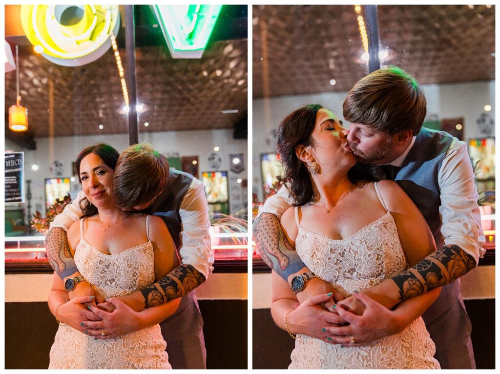 Ashley & Mel | Neon House Wedding Norfolk Virginia